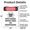Signmission Safety Culture Sign, 10 in Width, Aluminum, Rectangle OS-2PACK-DS-A-1014-V-1695 - alternate 6